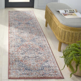 Safavieh Vintage Tabriz 2'-0" x 8'-0" Rug in Rust / Blue