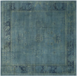 Safavieh Vintage 6'-0" x 6'-0" Rug in Turquoise / Multi