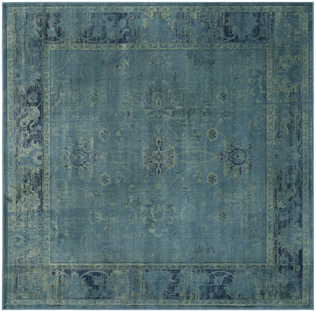Safavieh Vintage 6'-0" x 6'-0" Rug in Turquoise / Multi