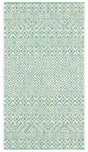 Safavieh Courtyard 2'-0" x 3'-7" Rug in Ivory / Green