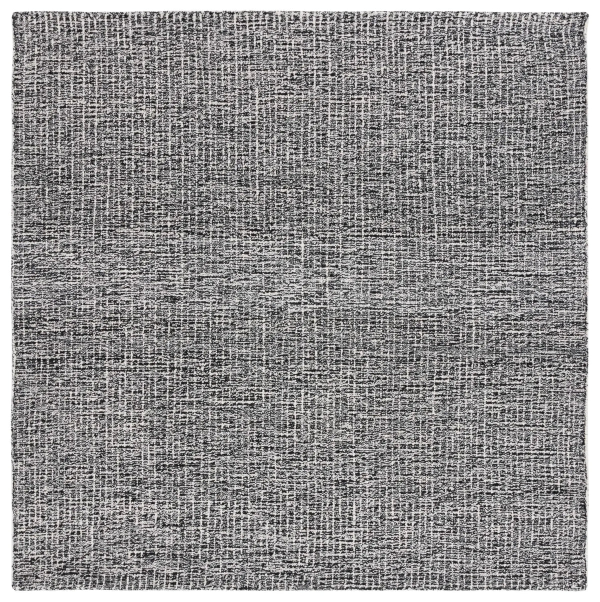 Safavieh Abstract 6'-0" x 6'-0" Rug in Black / Ivory