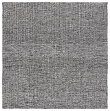 Safavieh Abstract 6'-0" x 6'-0" Rug in Black / Ivory