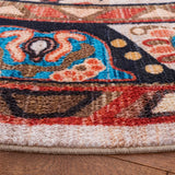 Safavieh Riviera 6'-7" x 6'-7" Rug in Blue / Beige