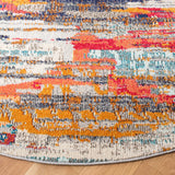 Safavieh Madison 5'-0" x 5'-0" Rug in Ivory / Multi