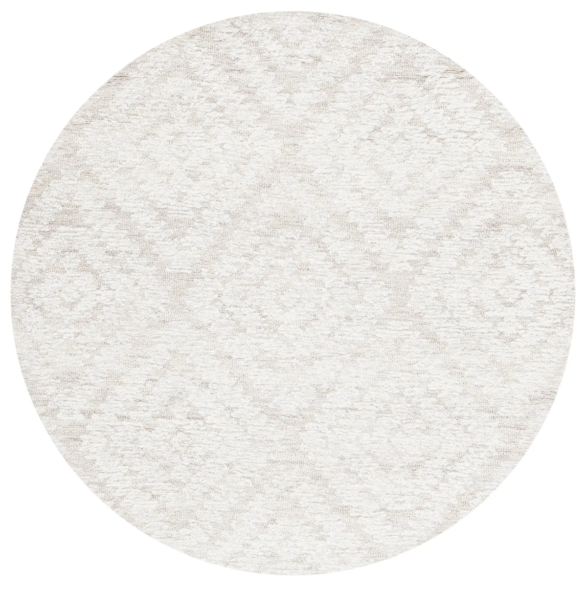 Safavieh Micro-Loop 5'-0" x 5'-0" Rug in Beige / Brown