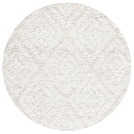 Safavieh Micro-Loop 5'-0" x 5'-0" Rug in Beige / Brown