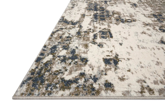 Loloi Spirit Spi-01 Pewter/Olive Rugs - rug corner