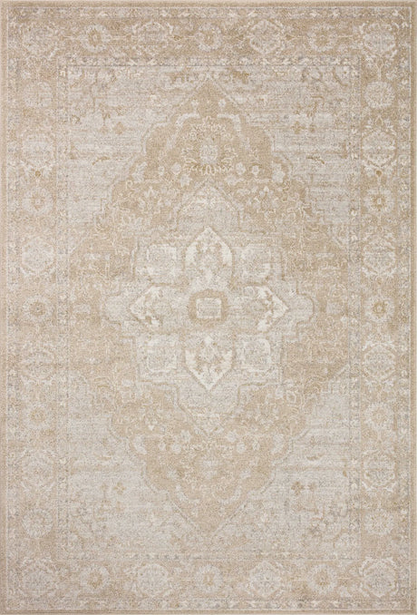 Loloi Odette Odt-05 Beige/Silver Rug - main flat