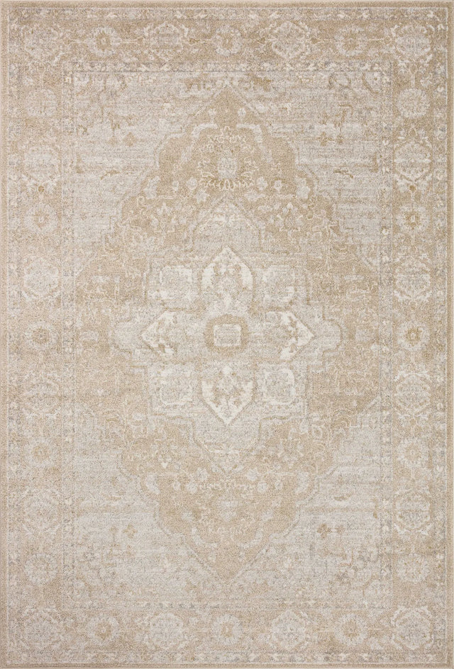 Loloi Odette Odt-05 Beige/Silver Rug - main flat