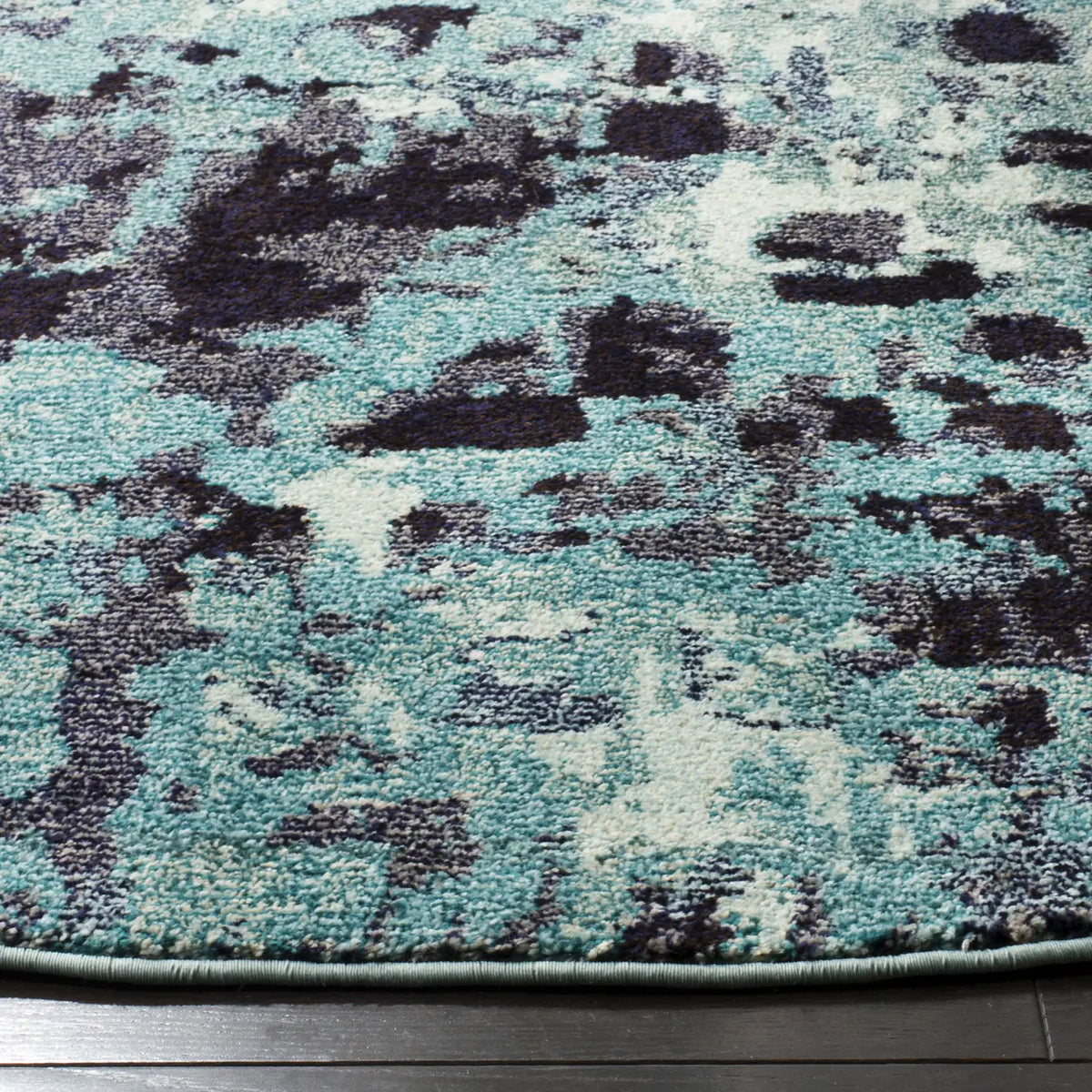 Safavieh Monaco 6'-7" x 6'-7" Rug in Light Blue / Multi