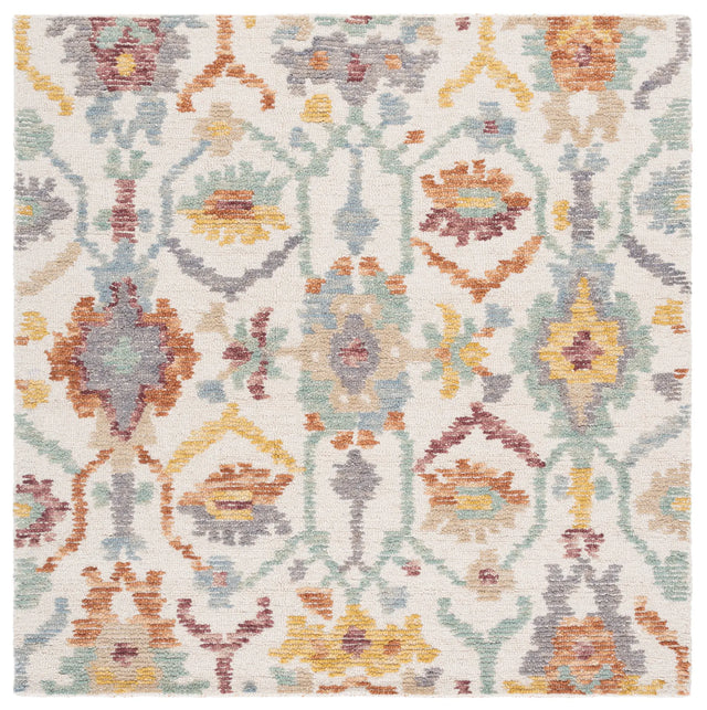 Safavieh Aspen 5'-0" x 5'-0" Rug in Ivory / Green