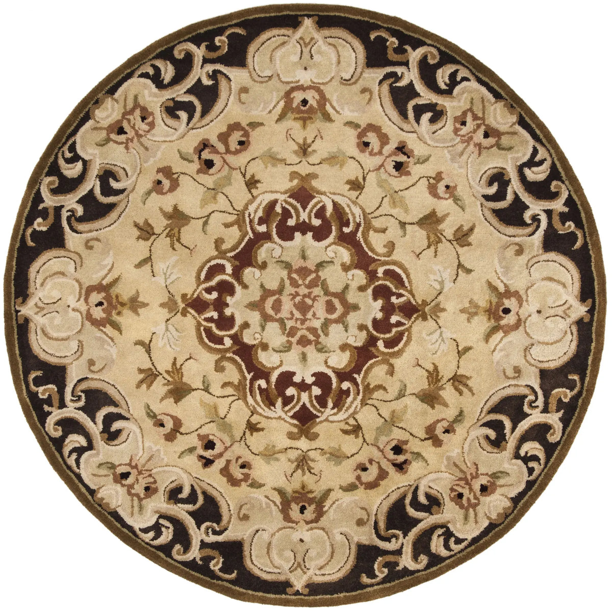Safavieh Classic 6'-0" x 6'-0" Rug in Gold / Cola