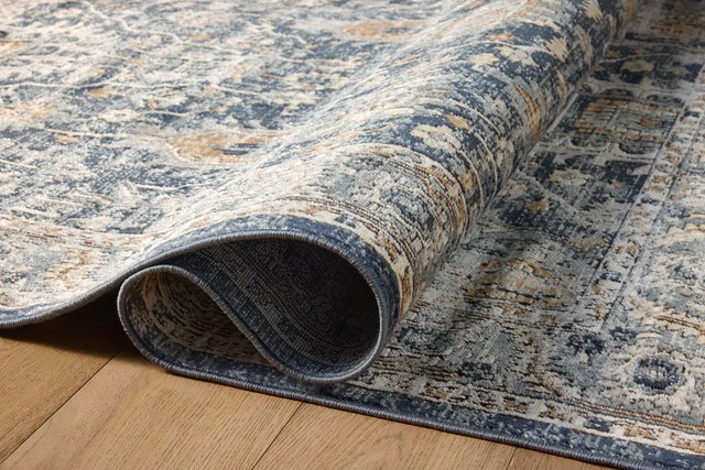 Loloi Teagan Tea-03 Denim/Pebble Rugs - pile height