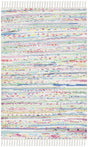 Safavieh Rag Rug 2'-0" x 3'-0" Rug in Light Green / Multi