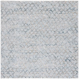 Safavieh Valencia 6'-4" x 6'-4" Rug in Light Blue / Grey
