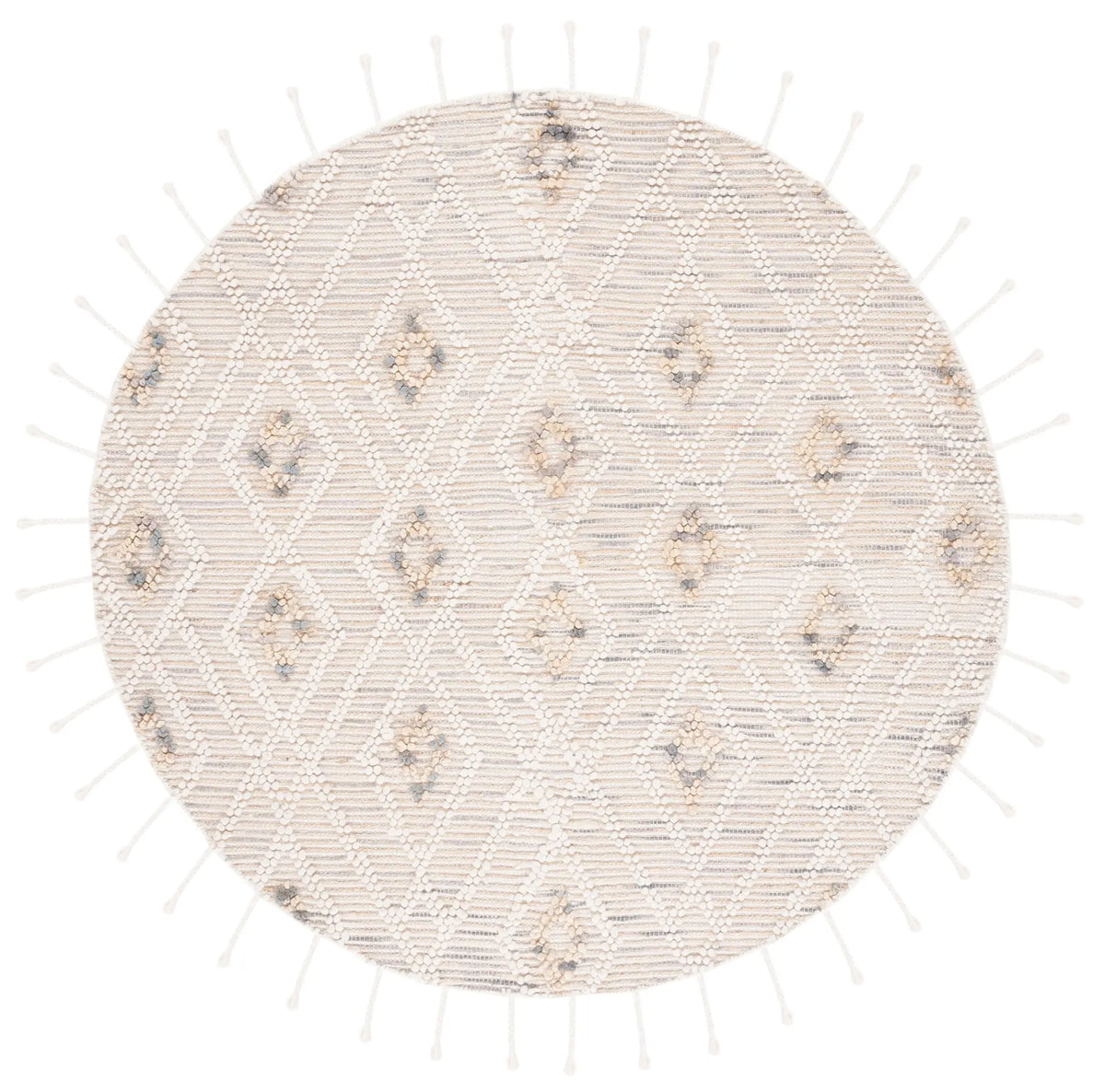 Safavieh Natura 6'-0" x 6'-0" Rug in Ivory / Grey