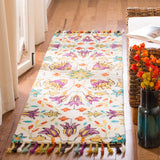 Safavieh Aspen 2'-3" x 7'-0" Rug in Ivory / Purple