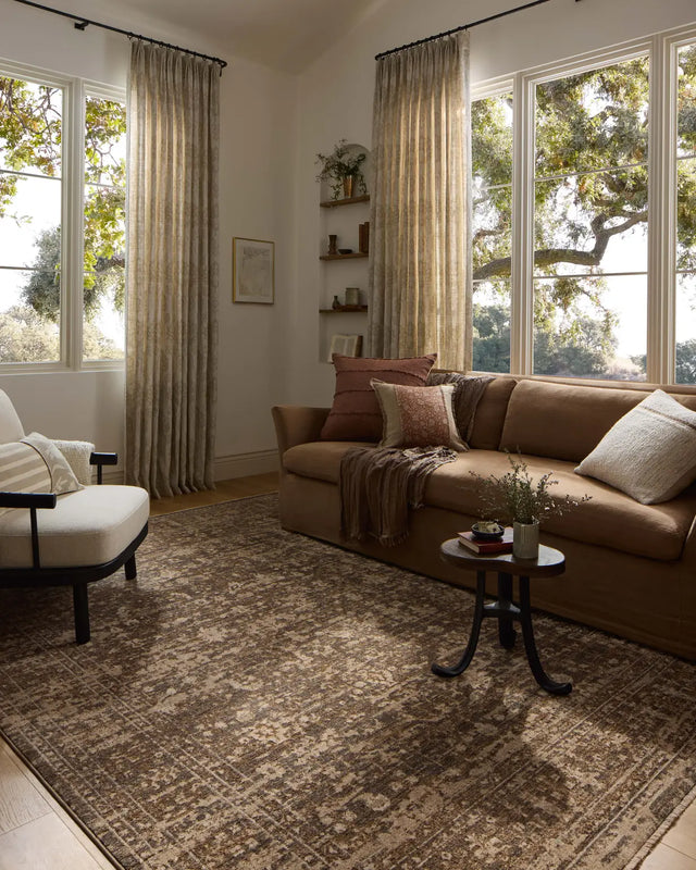 Loloi Haywood HYD-01 Granite / Natural Rug - room scene 3