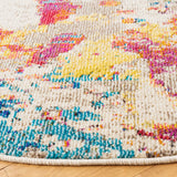 Safavieh Monaco 6'-7" x 6'-7" Rug in Ivory / Multi