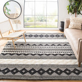 Safavieh Natura 10'-0" x 14'-0" Rug in Black / Ivory