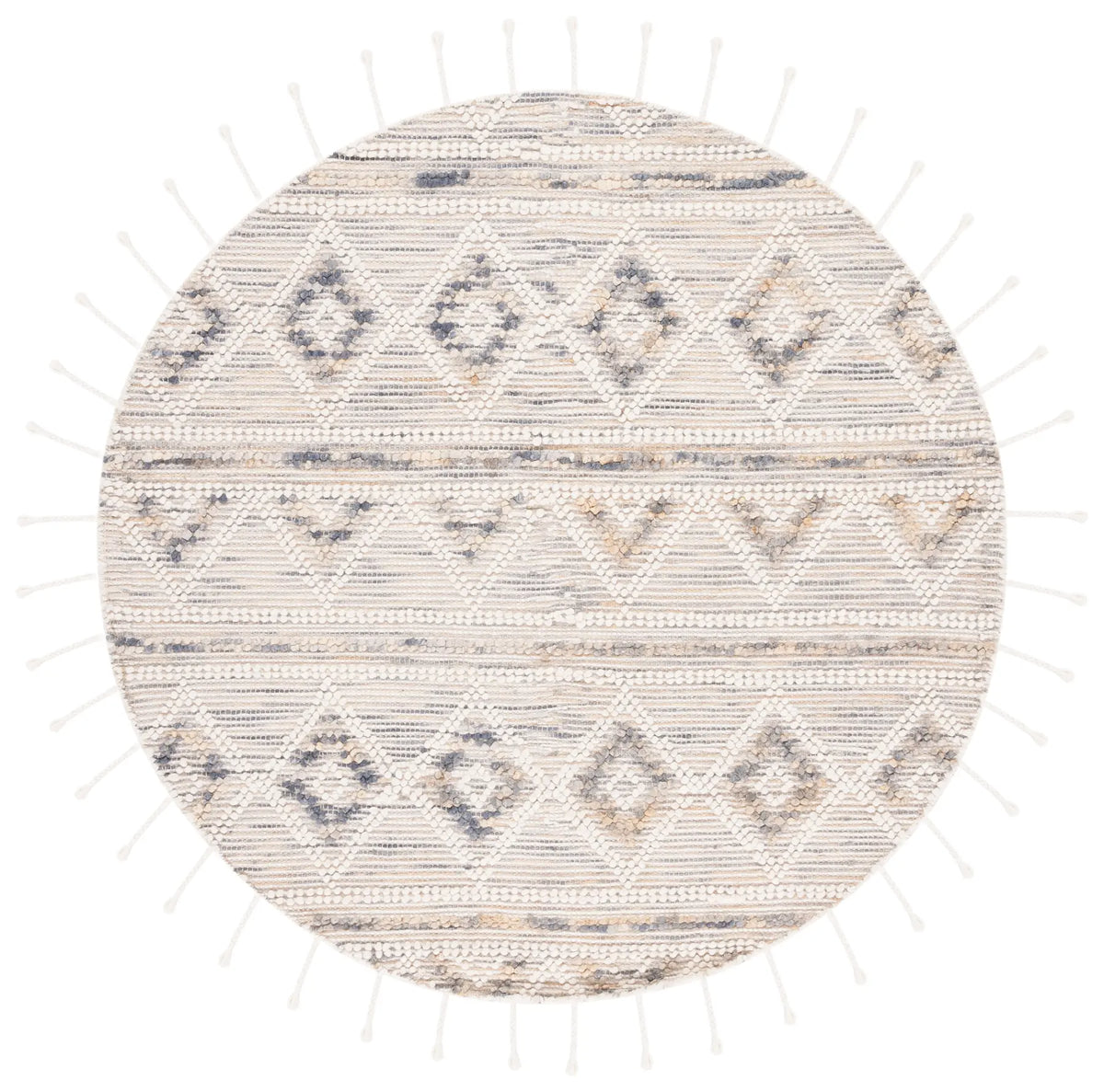 Safavieh Natura 6'-0" x 6'-0" Rug in Ivory / Grey