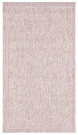 Safavieh Courtyard 2'-0" x 3'-7" Rug in Soft Pink / Ivory