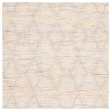Safavieh Marbella 6'-0" x 6'-0" Rug in Ivory / Orange