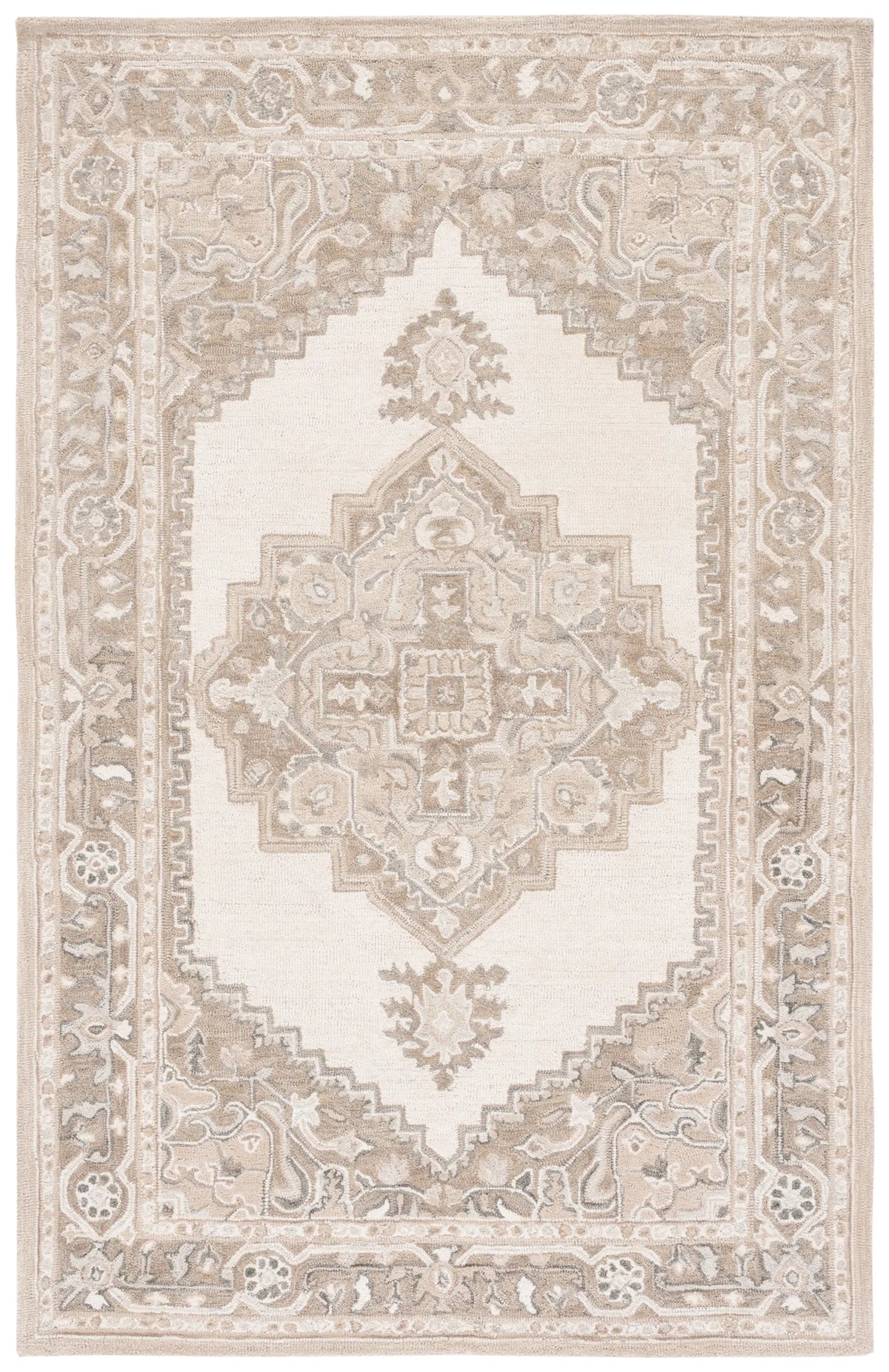 Safavieh Metro 4'-0" x 6'-0" Rug in Ivory / Beige