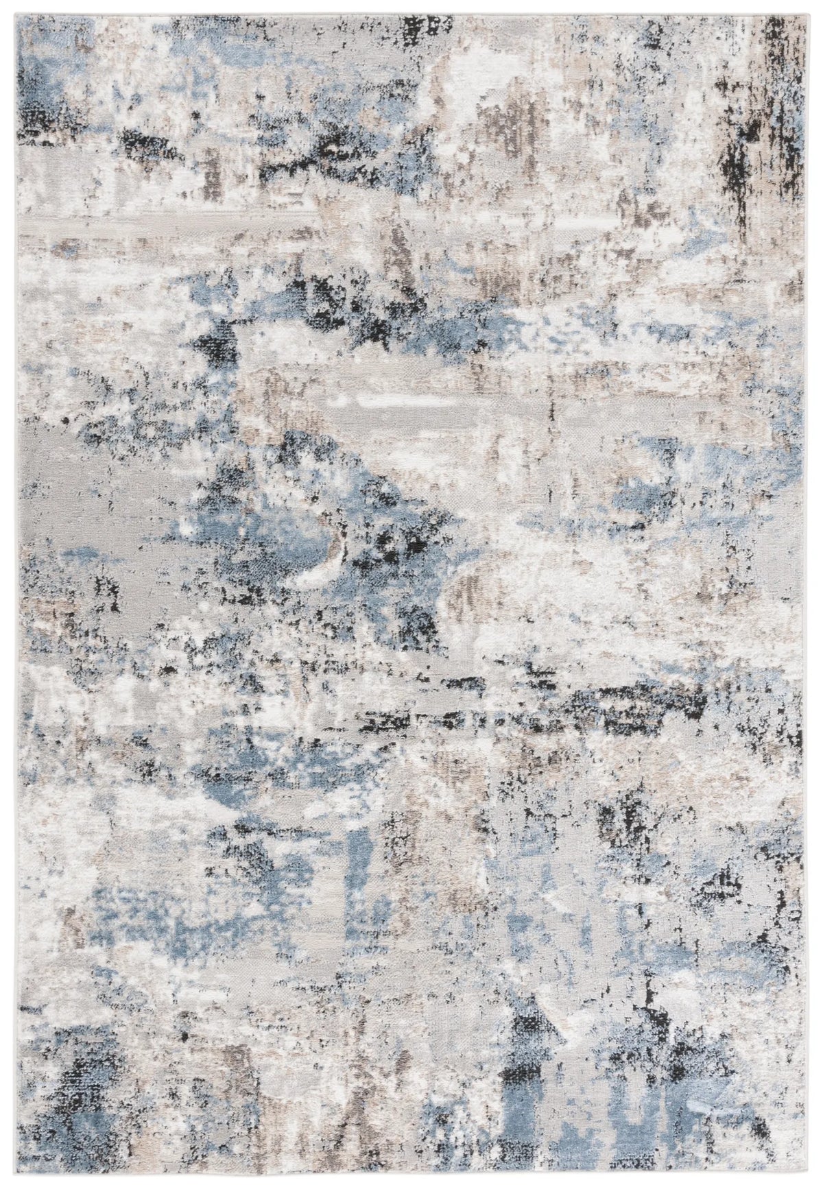 Safavieh Quincy 4'-0" x 6'-0" Rug in Ivory / Blue