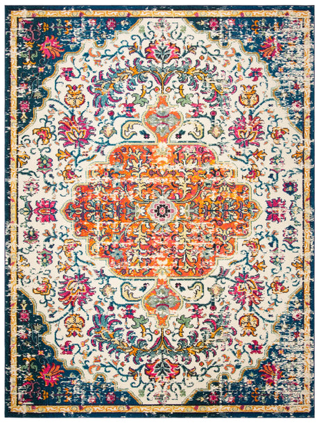 Safavieh Madison 10'-0" x 14'-0" Rug in Ivory / Orange