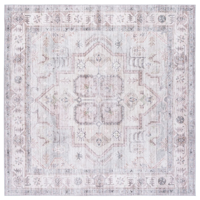 Safavieh Arizona 6'-0" x 6'-0" Rug in Light Green / Beige