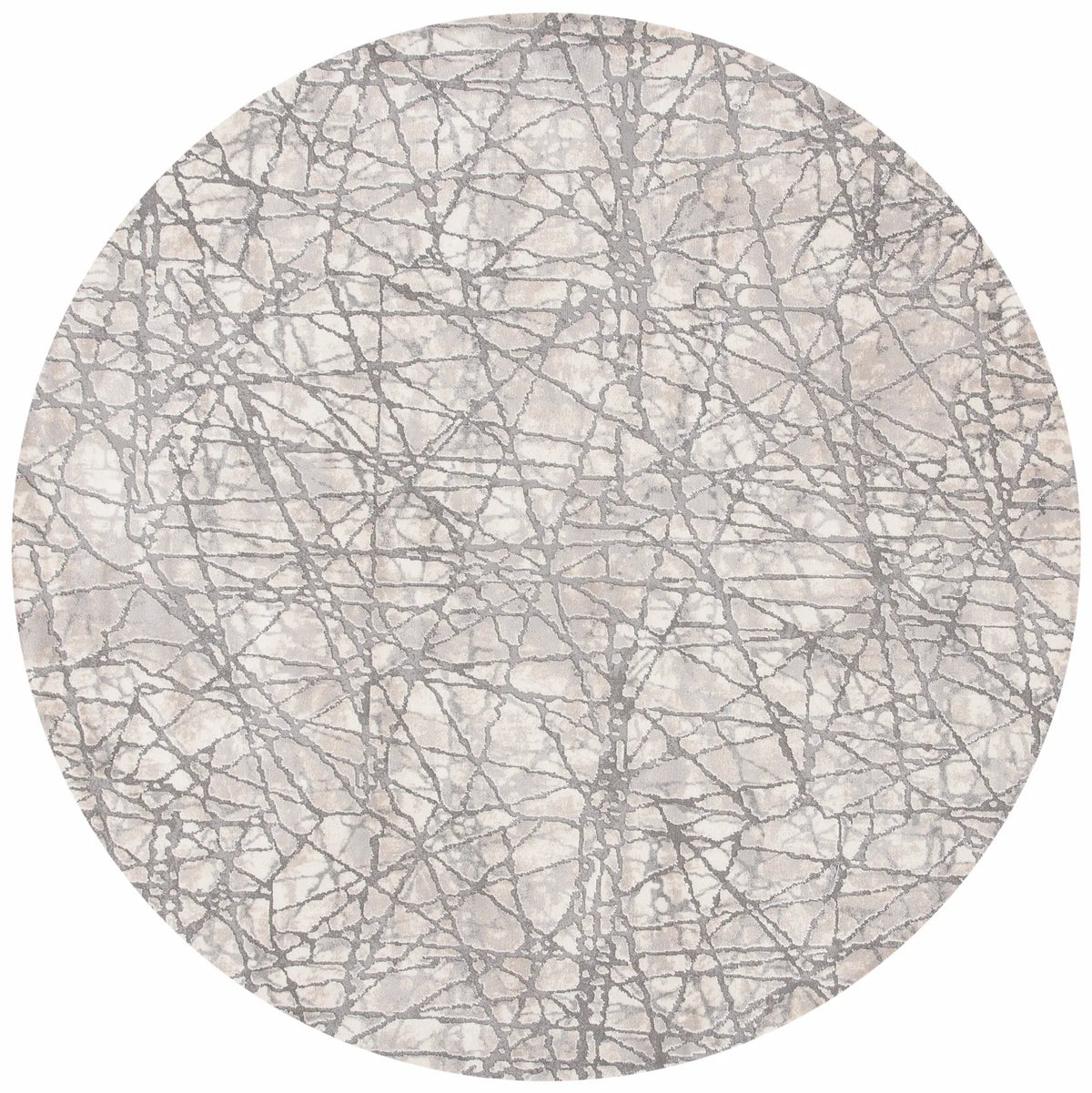 Safavieh Meadow 6'-7" x 6'-7" Rug in Beige / Grey