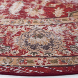 Safavieh Tucson 6'-0" x 6'-0" Rug in Rust / Gold