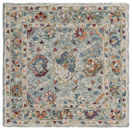 Safavieh Aspen 5'-0" x 5'-0" Rug in Grey / Green