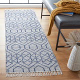Safavieh Montauk 2'-3" x 7'-0" Rug in Navy / Beige