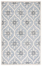 Safavieh Metro 4'-0" x 6'-0" Rug in Grey / Ivory