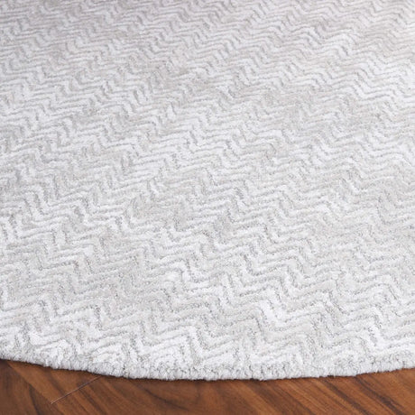 Safavieh Glamour 6'-0" x 6'-0" Rug in Grey / Ivory