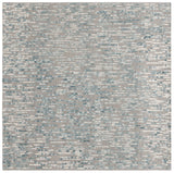 Safavieh Abstract 6'-0" x 6'-0" Rug in Grey / Blue