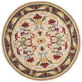 Safavieh Blossom 6'-0" x 6'-0" Rug in Ivory / Green