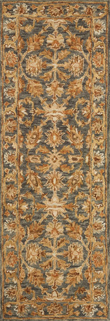 Loloi Victoria Vk-05 Slate / Slate Rugs - runner flat