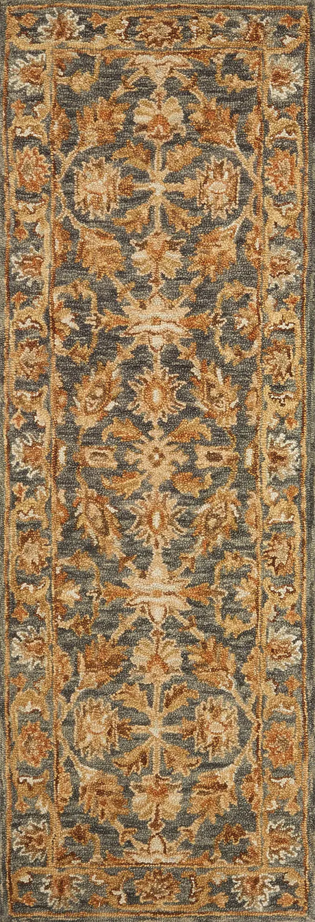 Loloi Victoria Vk-05 Slate / Slate Rugs - runner flat
