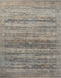 Loloi Heritage Her-09 Sky/Sunset Rug - main flat