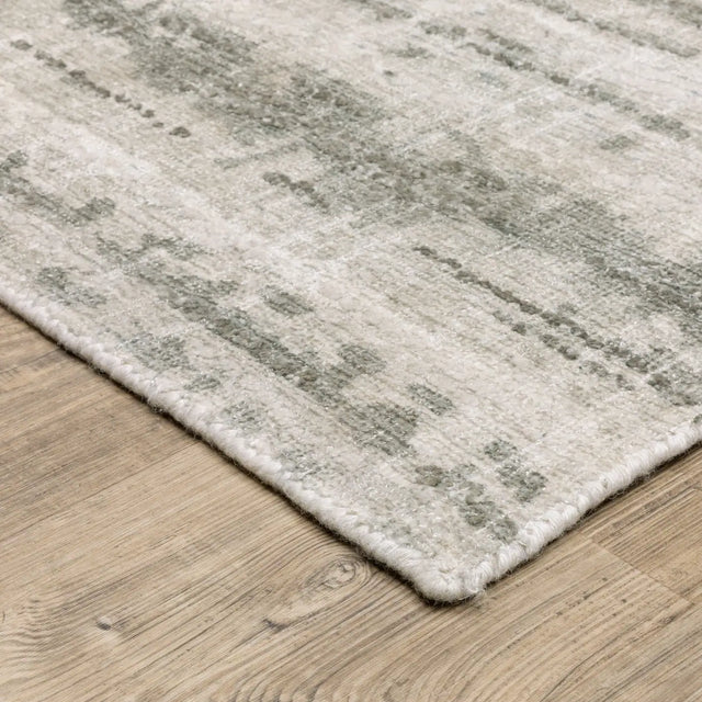 Oriental Weavers Sphinx Clarke CLA02 Green Rugs - corner detail