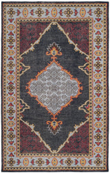 Safavieh Stone Wash 5'-0" x 8'-0" Rug in Blue / Multi