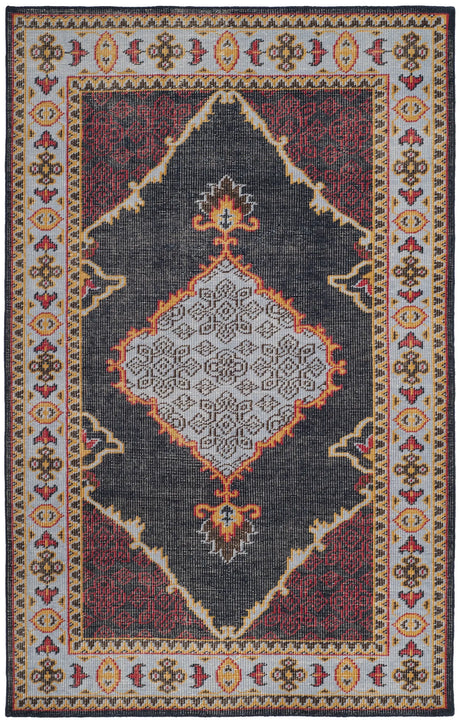 Safavieh Stone Wash 5'-0" x 8'-0" Rug in Blue / Multi