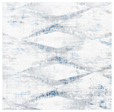 Safavieh Amelia 6'-7" x 6'-7" Rug in Ivory / Blue