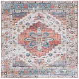 Safavieh Arizona 6'-0" x 6'-0" Rug in Rust / Beige