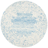 Safavieh Glamour 6'-0" x 6'-0" Rug in Blue / Ivory