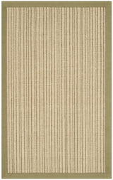 Safavieh Natural Fiber 2'-6" x 4'-0" Rug in Green / Green