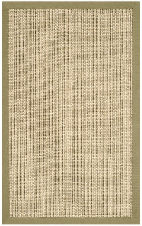 Safavieh Natural Fiber 2'-6" x 4'-0" Rug in Green / Green
